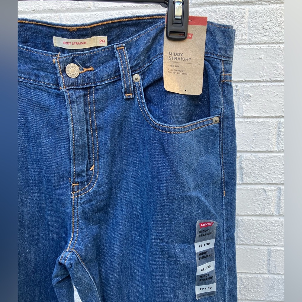 Levi’s Middy Straight Jeans - Picture 2 of 9